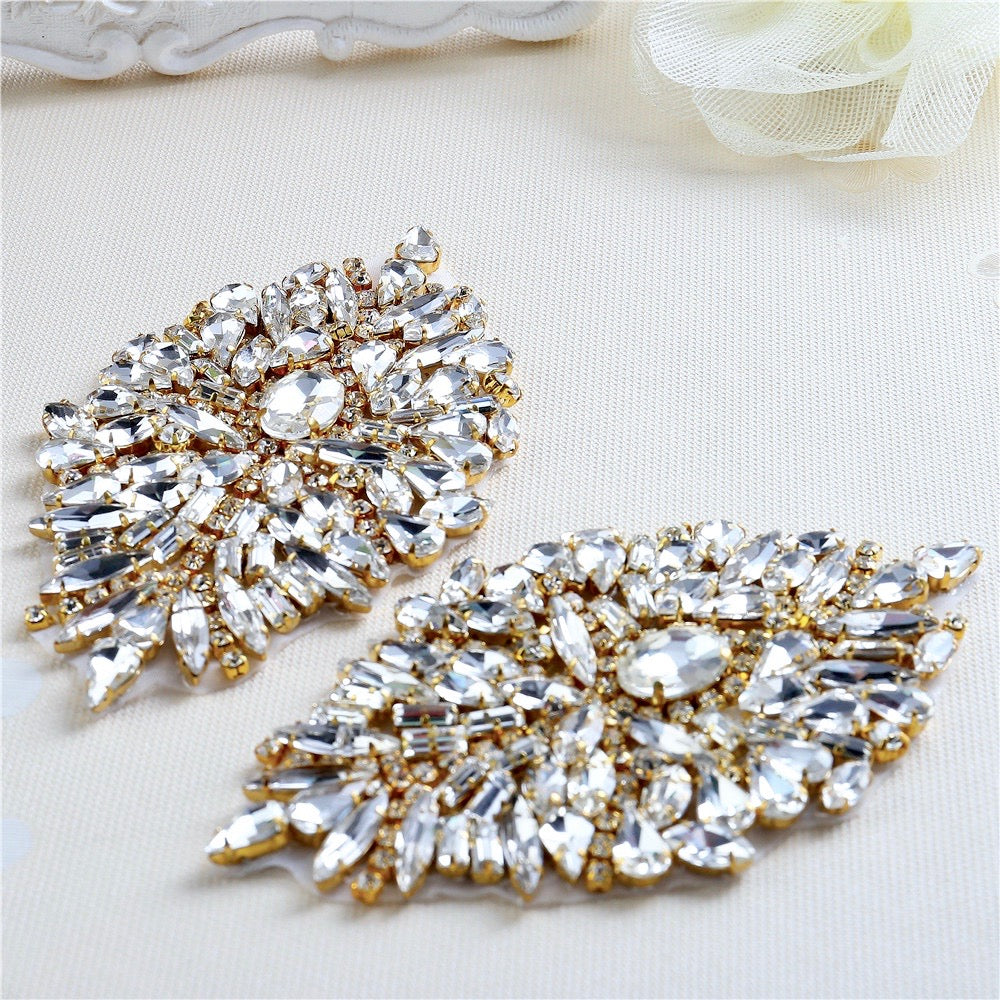 Wedding Accessories - Crystal Bridal Shoe Embellishments