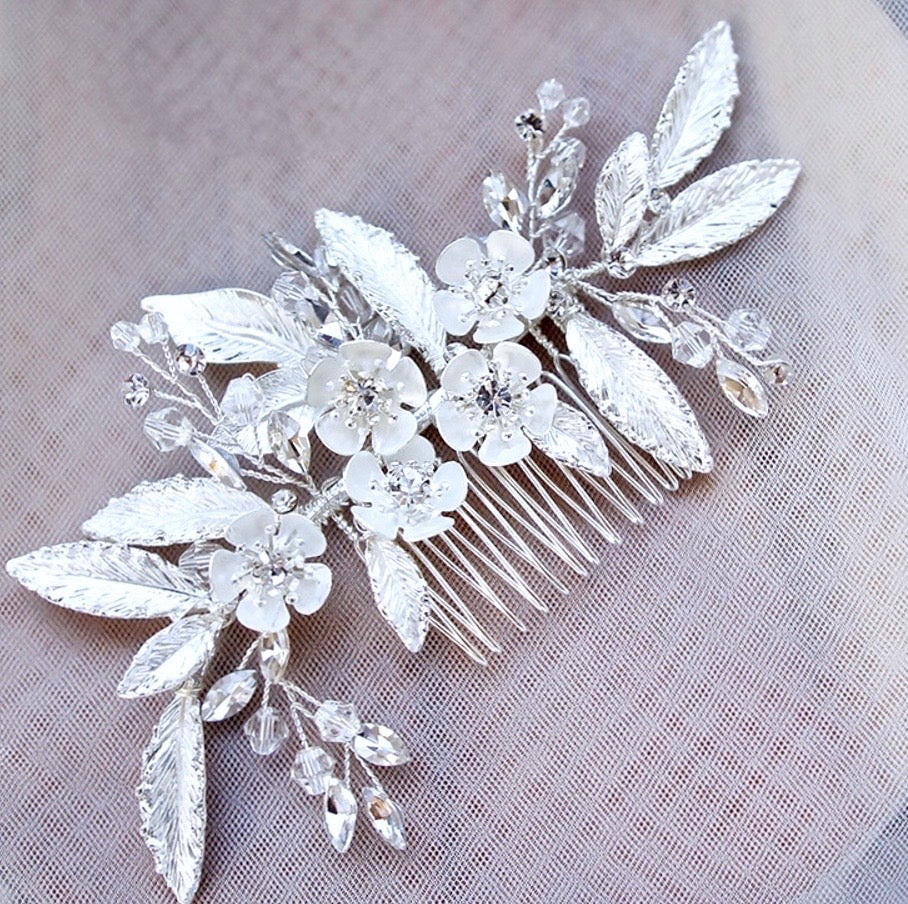 Wedding Hair Accessories - Crystal Bridal Hair Comb