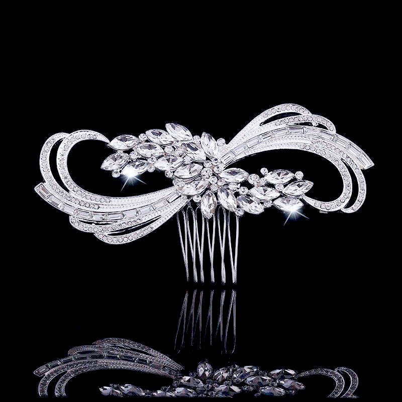 Wedding Hair Accessories - Austrian Crystal Bridal Hair Comb