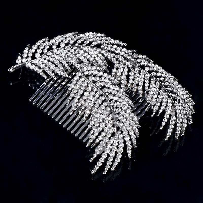 Wedding Hair Accessories - Crystal Bridal Hair Comb