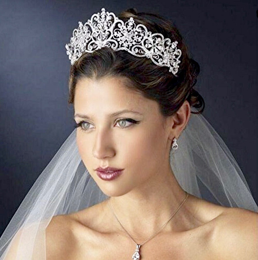 Wedding Hair Accessories - Wedding Crystal Tiara