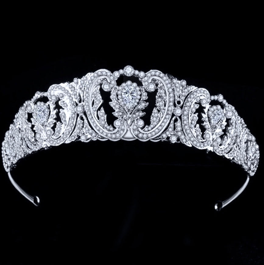 Wedding Hair Accessories - Bridal Crystal Tiara