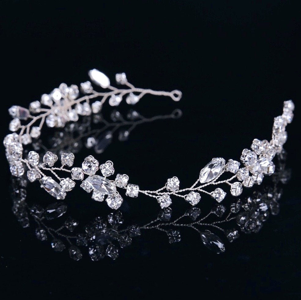 Wedding Hair Accessories - Crystal Bridal Headband