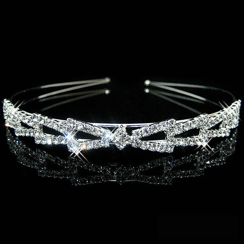 "Daisy" - Crystal Bridal Headband